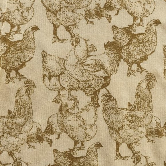 NWT Kate Quinn Chicken Party Kanga Hoodie Shortie - Picture 2 of 2